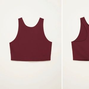 Girlfriend Collective Dylan Bra Mulberry